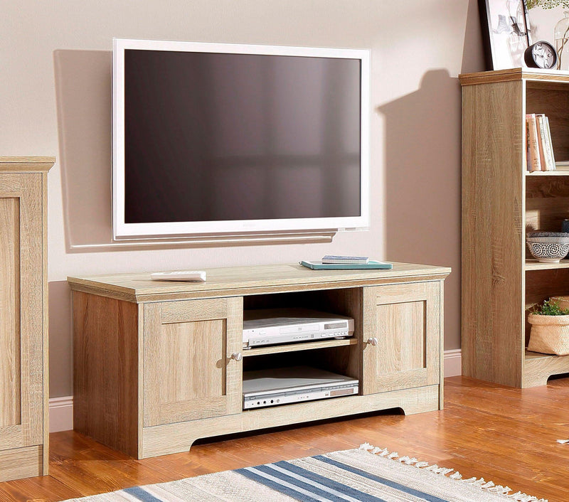 Comoda Tv Nanna culoare stejar sonoma, 118 cm latime - LunaHome.ro
