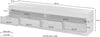 Comoda Tv Scara cu model modern gri mat 200 cm