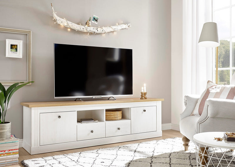 Comoda Tv Westminster cu aspect romantic, 180 cm latime - LunaHome.ro