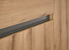 Comoda »City Giron« stejar cu detalii gri antracit 170 cm latime - LunaHome.ro