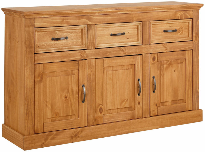 Comoda »Selma« din lemn masiv de pin natur, 145 cm - LunaHome.ro