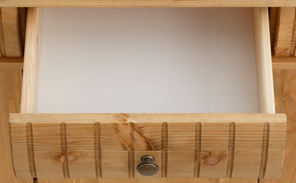Comoda TV Teresa din lemn de pin natur 154 cm - LunaHome.ro