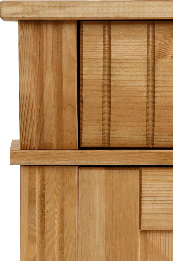 Comoda TV Teresa din lemn de pin natur 154 cm - LunaHome.ro