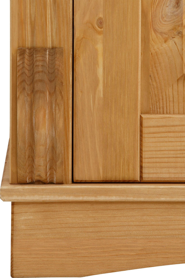 Comoda TV Teresa din lemn de pin natur 154 cm - LunaHome.ro