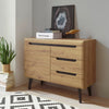 Comoda »Torge« cu design scandinav, aspect de lemn, 107 cm latime - LunaHome.ro