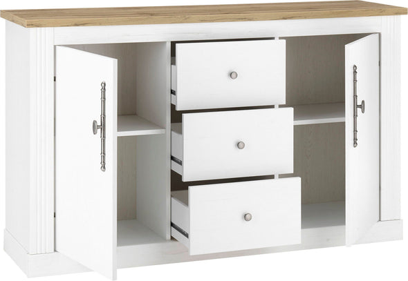 Comoda »WESTMINSTER« cu aspect de lemn elegant, lățime 146 cm - LunaHome.ro