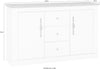 Comoda »WESTMINSTER« cu aspect de lemn elegant, lățime 146 cm - LunaHome.ro