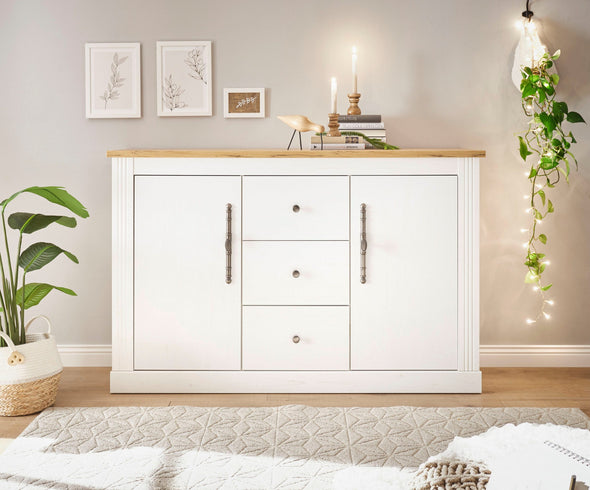 Comoda »WESTMINSTER« cu aspect de lemn elegant, lățime 146 cm - LunaHome.ro