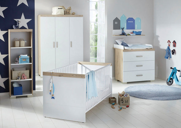 Comodă de înfășat pentru bebeluși Hilja 92 cm lățime - LunaHome.ro