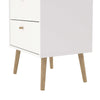 Comoda inalta Bodo cu 5 sertare, design scandinav 50 cm