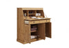 Comoda secretaire Rossi din lemn de pin natur 90 cm