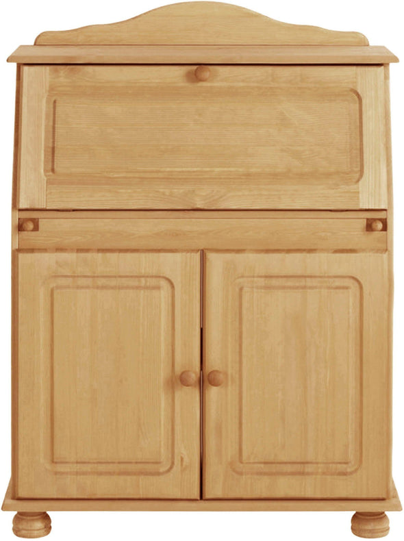 Consola Secretaire Mette, din lemn masiv de pin, 82 cm latime - LunaHome.ro