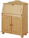 Consola Secretaire Mette, din lemn masiv de pin, 82 cm latime - LunaHome.ro