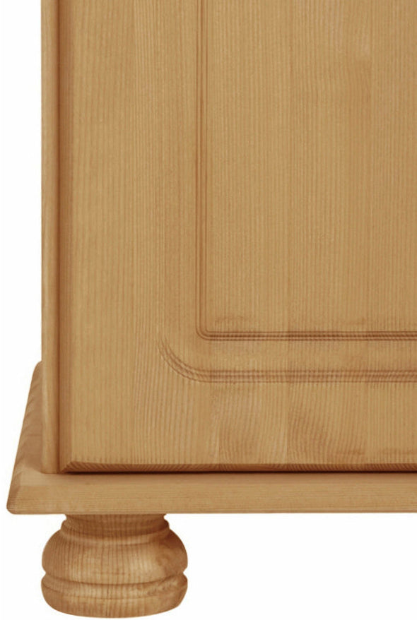 Consola Secretaire Mette, din lemn masiv de pin, 82 cm latime - LunaHome.ro