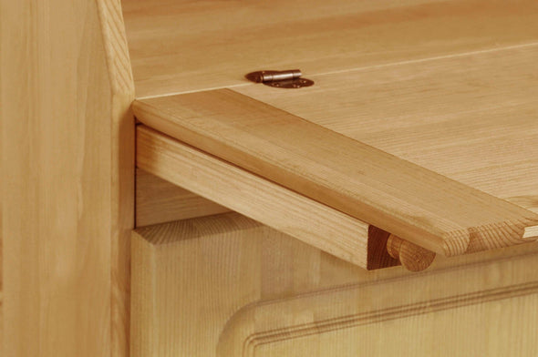 Consola Secretaire Mette, din lemn masiv de pin, 82 cm latime - LunaHome.ro