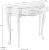 Consolă Sole cu design romantic in stil italian 88 cm - LunaHome.ro