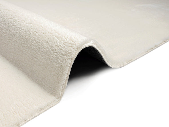 Covor Arabell foarte moale cu aspect de blană crem 80x300 cm - LunaHome.ro
