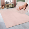 Covor Arabell foarte moale cu aspect de blană roz 160x230 cm - LunaHome.ro