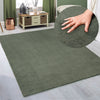 Covor Arabell foarte moale cu aspect de blană verde 240x320 cm - LunaHome.ro