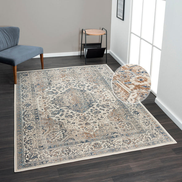 Covor Arik cu model oriental potrivit la interior si exterior, 160x230 cm - LunaHome.ro