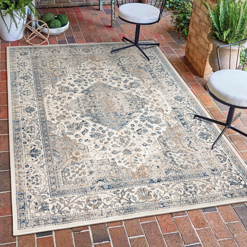 Covor Arik cu model oriental potrivit la interior si exterior, 200x300 cm - LunaHome.ro