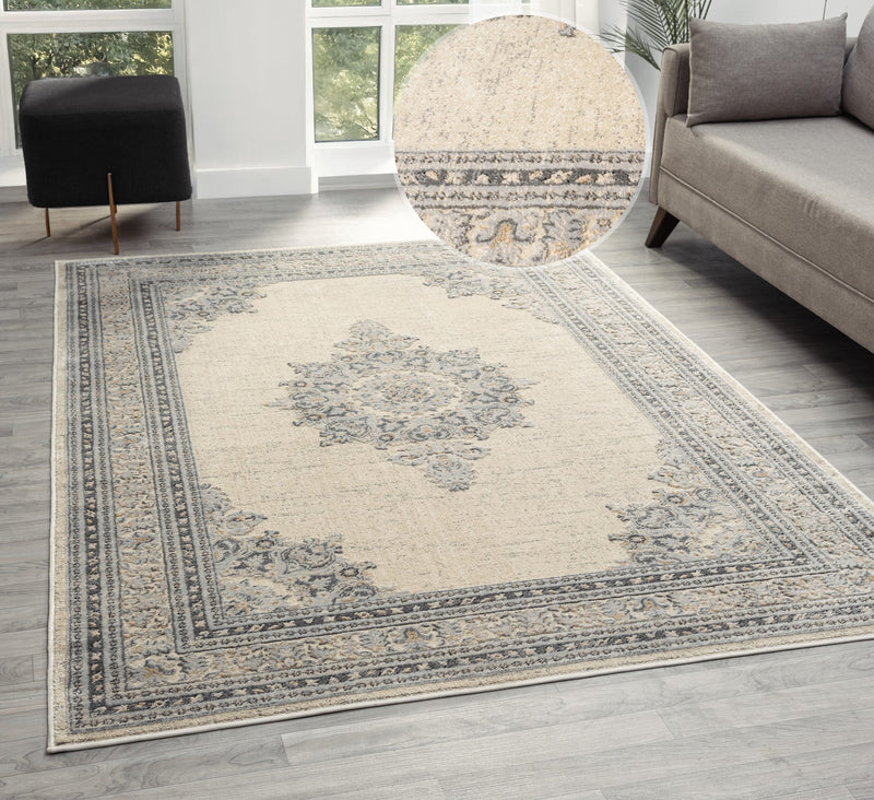 Covor Banli cu aspect vintage oriental gri 120x180 cm