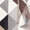 Covor Berlad Bruno Banani cu model geometric bej, 160x230 cm - LunaHome.ro