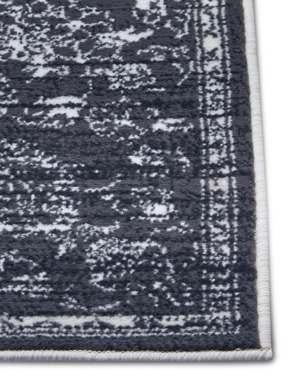 Covor Bloques cu fir scurt, design modern gri-crem 160x230 cm - LunaHome.ro