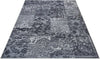 Covor Bloques cu fir scurt, design modern gri-crem 160x230 cm - LunaHome.ro