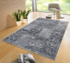 Covor Bloques cu fir scurt, design modern gri-crem 160x230 cm - LunaHome.ro