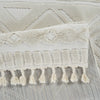 Covor Bonvo crem cu design scandinav 3D si franjuri 160x230 cm - LunaHome.ro