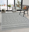Covor Calgary pentru interior si exterior tesatura plata gri 200x280 cm - LunaHome.ro