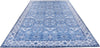 Covor Cecilia cu model oriental aspect vintage albastru, 160x230 cm - LunaHome.ro