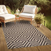 Covor Cordoba de interior si exterior maro 200x290 cm - LunaHome.ro