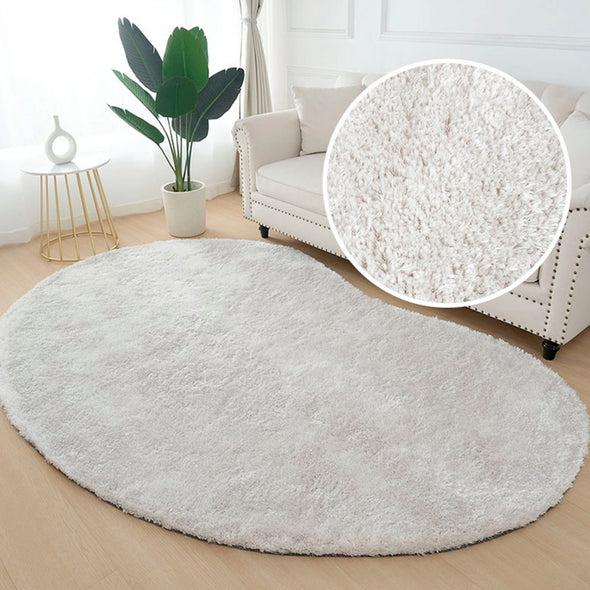 Covor Dana Bruno Banani alb foarte pufos 200x300 cm - LunaHome.ro