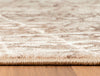 Covor Elis cu model modern, fire scurte maro-bej 160x230 cm - LunaHome.ro