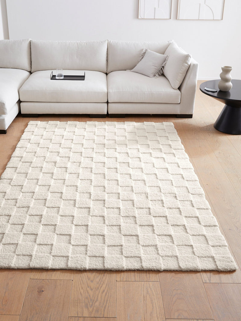 Covor Esmé, LeGer cu model geoemtric 3D 200x300 cm - LunaHome.ro