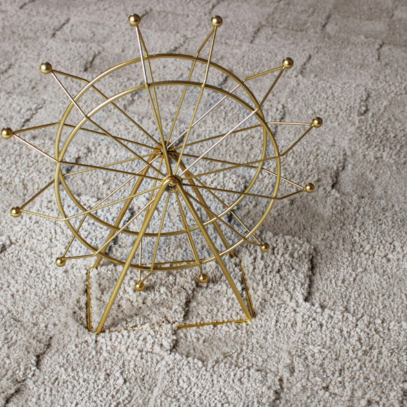 Covor Esmé, LeGer cu model geometric gri 3D 120x180 cm - LunaHome.ro