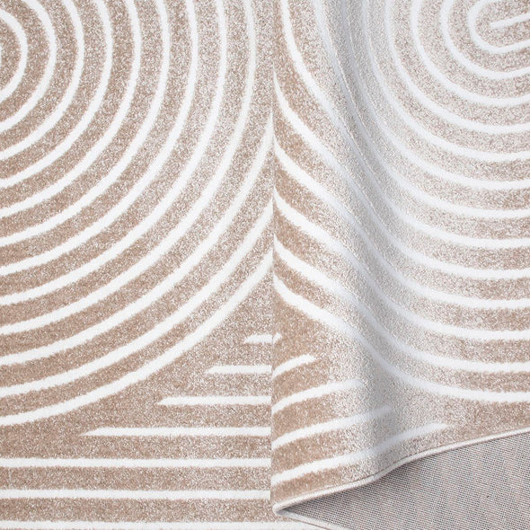 Covor Fadel cu aspect scandinav culoare nisip, 200x300 cm - LunaHome.ro
