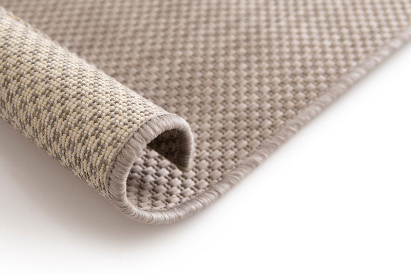 Covor Florida cu tesatura plata de interior si exterior taupe 80x150 cm - LunaHome.ro