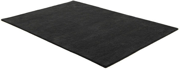 Covor Gabbo Natur din lână țesut natural gri inchis 240x320 cm