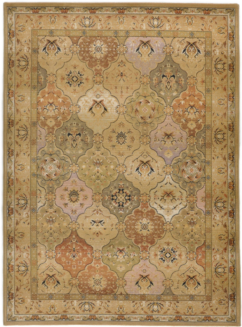 Covor Gabiro cu aspect oriental vintage bej 90x160 cm - LunaHome.ro