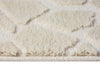 Covor Geron cu aspect de lana stil boho scandi crem, 80x150 cm - LunaHome.ro