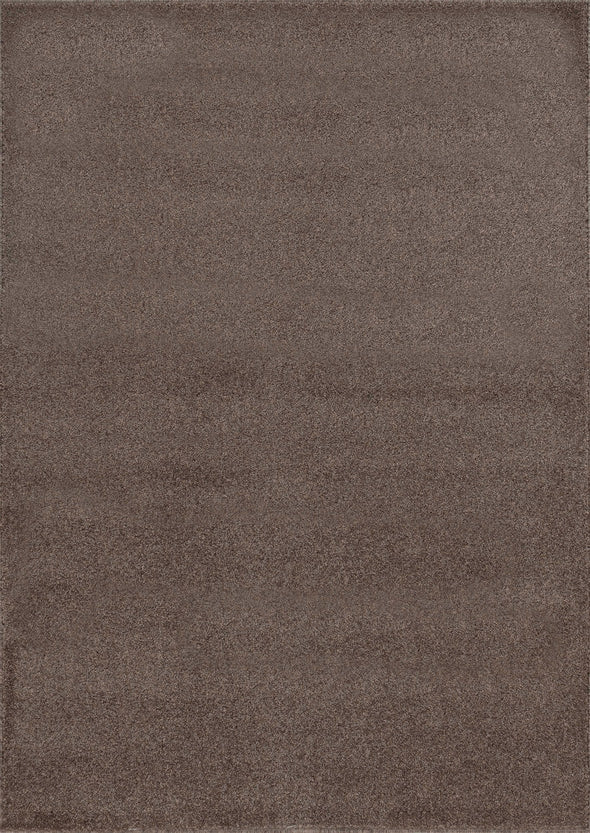 Covor Granada culoare taupe cu fire scurte, 140x200 cm - LunaHome.ro