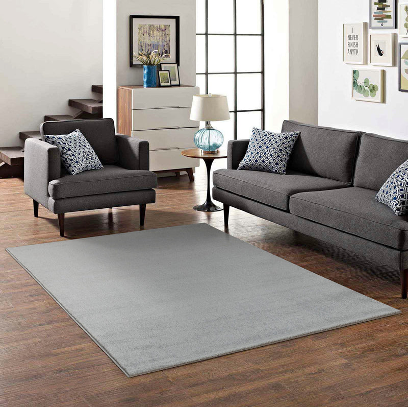Covor Granada gri cu fire scurte 140x200 cm - LunaHome.ro