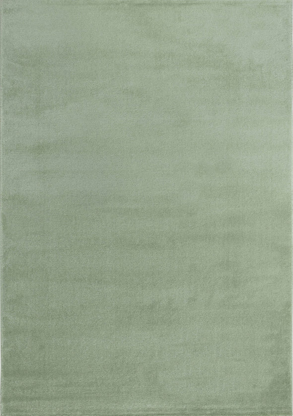 Covor Granada verde menta cu fire scurte, 140x200 cm - LunaHome.ro