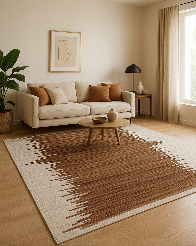 Covor Hide Harmony din piele de vacă realizat manual 140x200 cm - LunaHome.ro