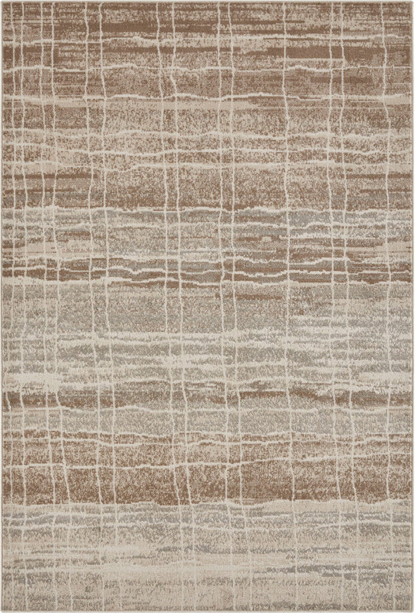 Covor Jord cu fire scurte crem, model cu aspect vintage 80x120 cm - LunaHome.ro