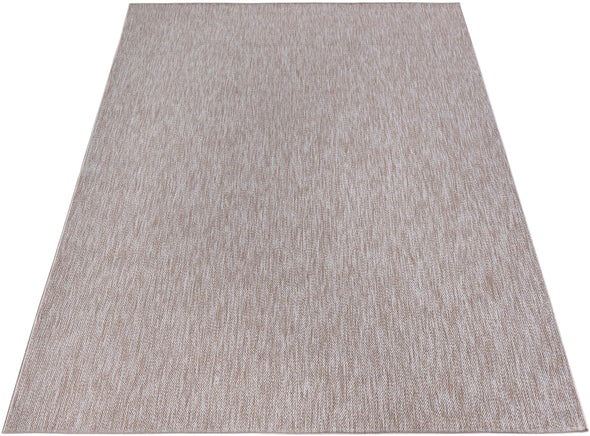 Covor Kian crem cu tesatura plata potrivit si la exterior 160x230 cm - LunaHome.ro