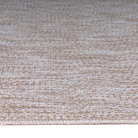 Covor Kian crem cu tesatura plata potrivit si la exterior 160x230 cm - LunaHome.ro